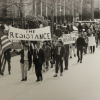 Draft Resistance March at Yale University